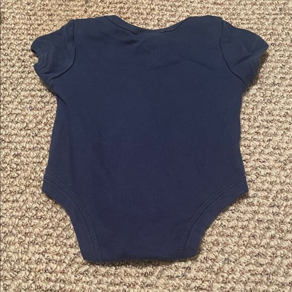 Canucks Navy Blue Infant Bodysuit with Logo - Picture 5 of 5